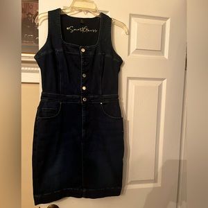 Smart Guess Women’s L Denim Blue Dress